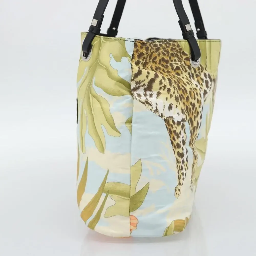 Salvatore Ferragamo Nylon Tote Bag Yellow